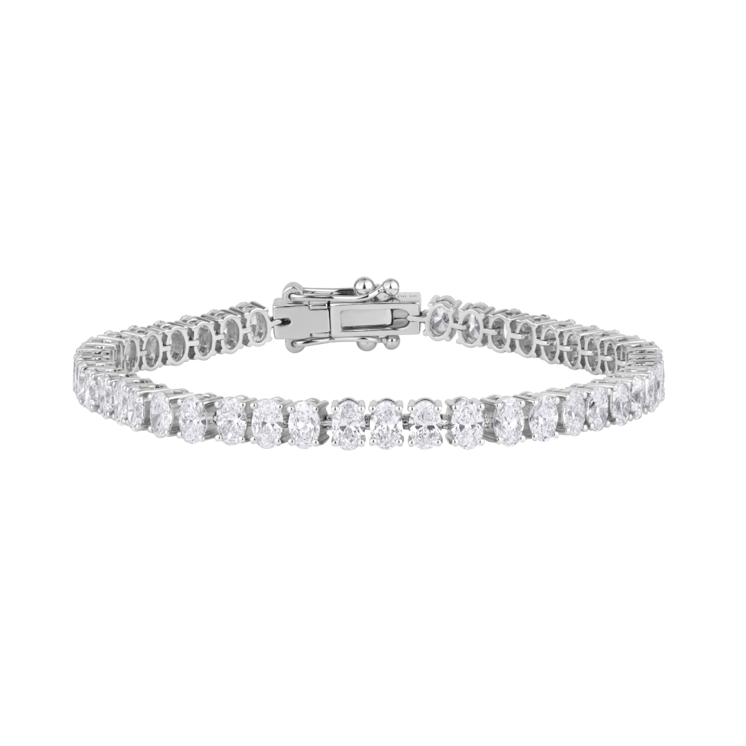 Oval Tennis Bracelet / 0.20ct each