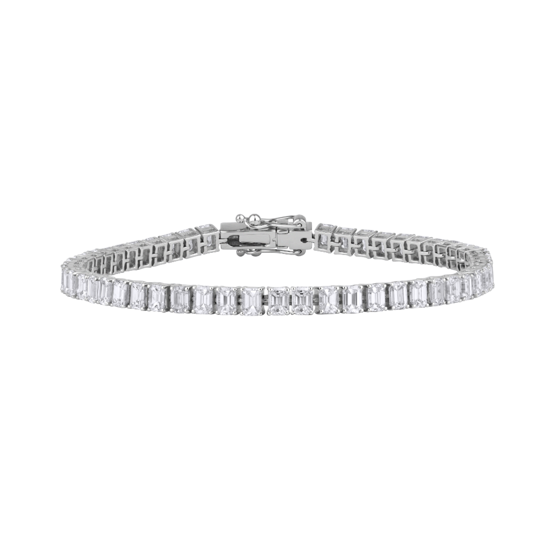 Emerald Tennis Bracelet / 0.15ct each