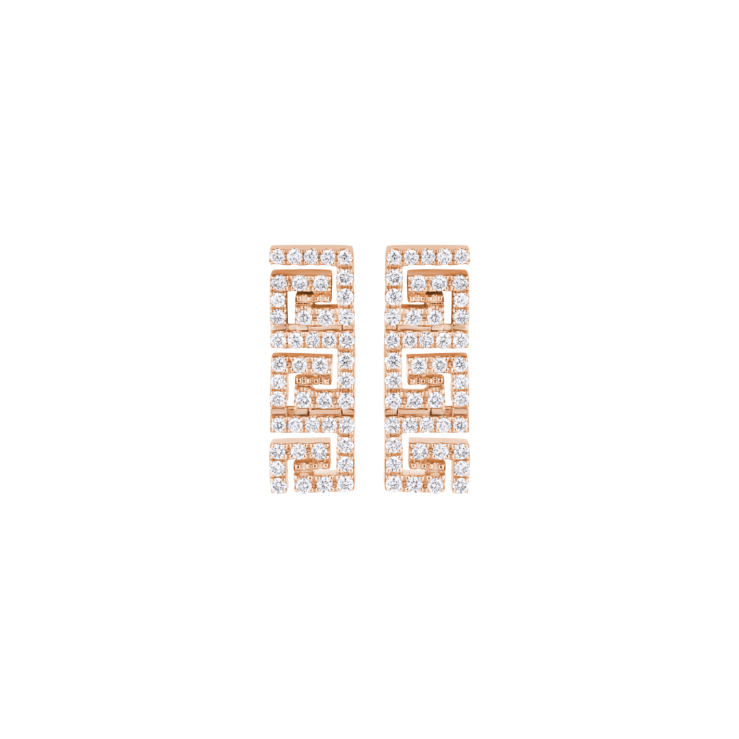 Eternal Line Maze Earring