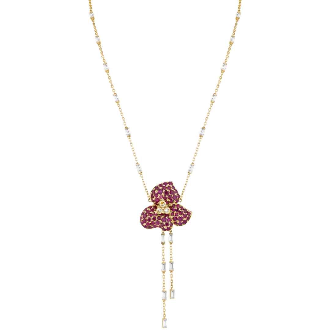 Orchid Collection Pendant