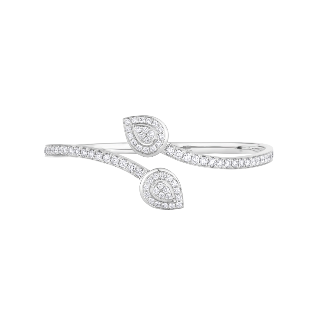 Pear Illusion Overlap Bangle