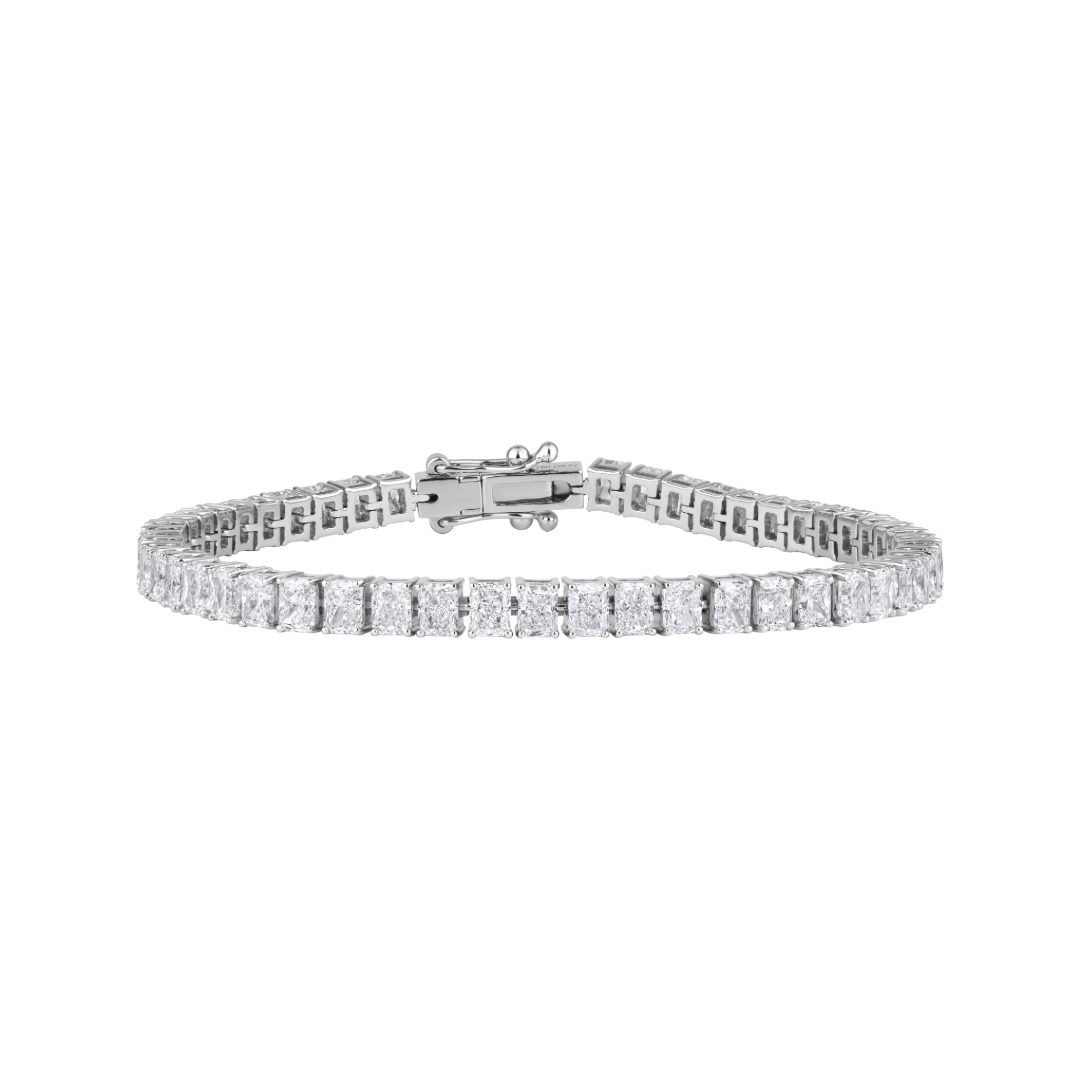 Radiant Tennis Bracelet / 0.20 Carat Each