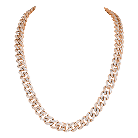 Cuban Links Necklace with Straight Links