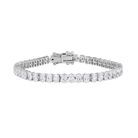 Oval Tennis Bracelet / 0.20ct each