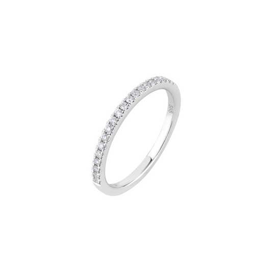 Round Band with Micropave Setting