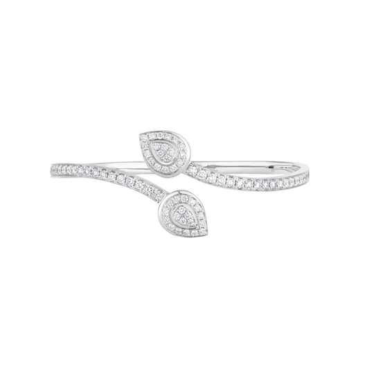 Pear Illusion Overlap Bangle
