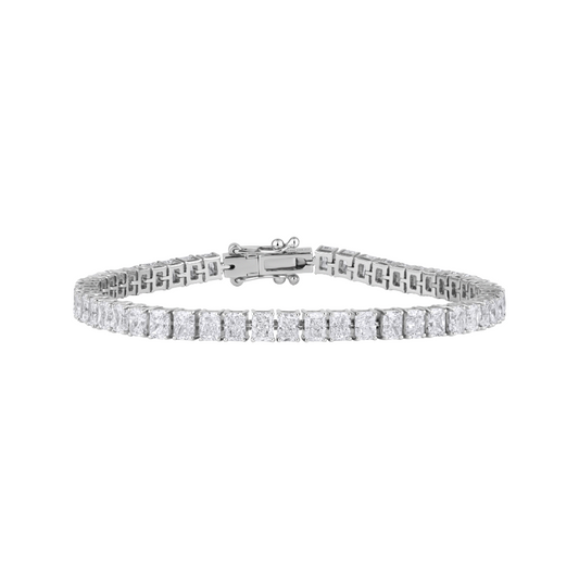 Radiant Tennis Bracelet / 0.20 Carat Each